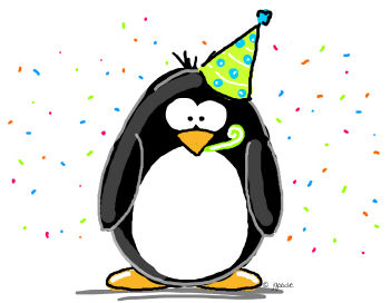 Google Penguin birthday